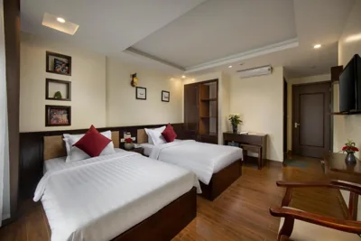 Twin Room with Mountain View — Sapphire Sapa Hotel